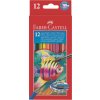 Pastelky akvarelové set 12 farebné v pap.krab.