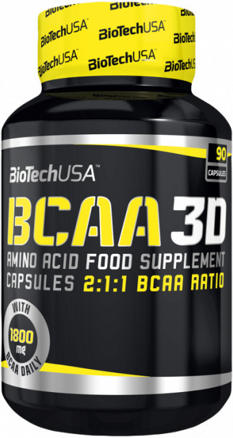 Biotech USA BCAA 3D 90 kapsúl od 10 € - Heureka.sk