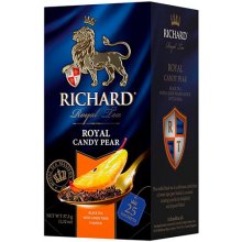 Richard Royal Candy Pear čierny čaj 25 vrecúšok