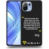 Picasee silikónový čierny obal pre Xiaomi Mi 11 - Kazma - MĚLI BYSTE SE DO TOHO PUSTIT