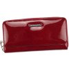 Gregorio LN-111 červená dámska kožená peňaženka 19 x 10 x 3,5 cm