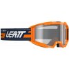 LEATT okuliare Goggle Vizion 3.5 Iriz Orange - Silver 35 VLT