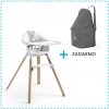 Stokke Clikk White Natural + Cestovná taška ZADARMO