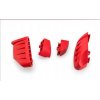 PUIG Spare rubber ends PUIG PRO 2.0 20872R červené