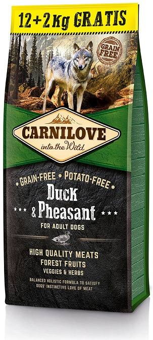 Carnilove Duck & Pheasant for Adult Dogs 14 kg
