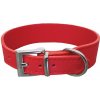 Bafpet Kožený obojok SETA 38cm/28mm červená