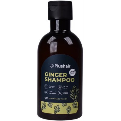 Plushair zázvorový šampón proti vypadávaniu vlasov 250 ml