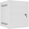 LANBERG RACKOVÁ SKRIŇA 10'' PRO MONTÁŽ NA STENU 6U/280X310 PRO VLASTNÚ MONTÁŽ S KOVOVÝMI DVERAMI ŠEDÁ WF10-2306-00S