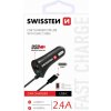 SWISSTEN CL autonabíjačka USB-C a USB 2,4 A Power 20111500