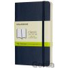 Moleskine Zápisník mäkké dosky A6 čistý modrý