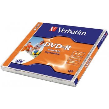 Verbatim DVD-R 4,7GB 16x, 1ks