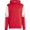 Pánska športová mikina adidas, SQUADRA 25 SW HOODY červená,biela L