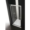 AQUATEK MASTER B1 100cm dvere do niky / sprchový kút rohový - chróm - sklo číre (62)