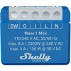 SL2 Shelly Qubino Wave 1 Mini LR Inteligentný prepínač Z-Wave Modrá