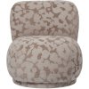 Ferm Living Kreslo Rico Piccolo Cilla – šedohnedé