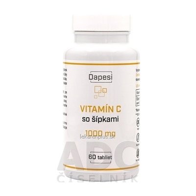 Dapesi VITAMÍN C so šípkami 1000 mg tbl 1x60 ks