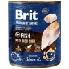 Brit Premium by Nature Adult Fish with Fish Skin konzervy 400g