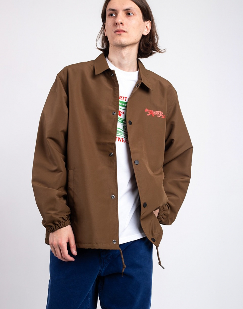 Carhartt WIP Rocky Coach jacket Lumber/Samba/Black