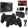 HERNÁ KONZOLA S 20000 RETRO HRÁMI + 2 OVLÁDAČE GAME STICK - BEZDRÔTOVÝ OVLÁDAČ 64GB