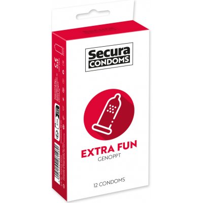 Kondómy Secura Extra Fun 12 ks