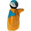 Maňásek na ruku - pohádkový maňásek - Papoušek- od firmy NOE (28 cm)