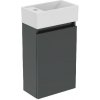 Ideal Standard Eurovit+ - Skrinka s umývadielkom, 55x35x20 cm, 1 dvierka, tmavo sivá R0570TI