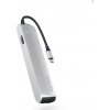 Epico 6v1 Slim Hub 8K s USB-C konektorem - stříbrná 9915112100069