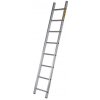 Rebrík hliníkový jednodielny - 13 stupne, 347 cm, stabilizačná tyč, nosnosť 150 kg, ELKOP