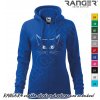 Mikina RANGER® - MAČKA - d XXL Modrá