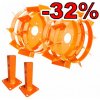 Kovové kolesá 500 Ruris TS320 + poloosy