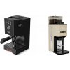 Gaggia Classic UP, black + Lelit Steve PM20, gold