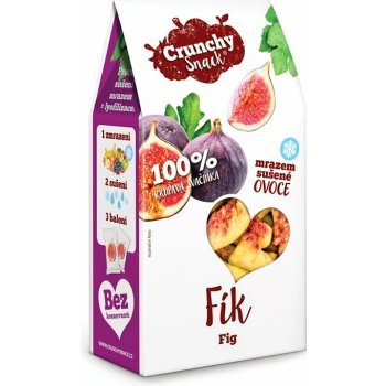 Royal Pharma Crunchy snack Mrazom sušená figa 20 g