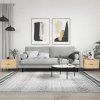 vidaXL Konferenčné stolíky 2 ks dub sonoma 50x50x40cm kompozitné drevo 829435
