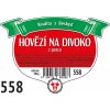 Divoké hovädzie mäso (2 porcie)