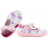 RENBUT 13-102 DOMÁCE TEXTILNÉ DIEVČENSKÉ PAPUČKY SUCHÝ ZIPS Mätová 24