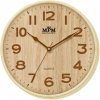 Nástenné hodiny MPM, 2976.51.AC - hnedá svetlá, 30cm