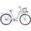 Retro bicykel slabo modrý 2019