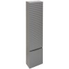 Kúpeľňová skrinka vysoká Naturel Savona 40,2x157x21,7 cm sivá mat SAVONAV40GM
