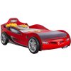 Cilek Detská posteľ auto 90x190 cm Coupe červená