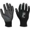 Cerva Polomáčané pracovné rukavice EMBERIZA - Čierna | 8