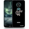 Picasee silikónový prehľadný obal pre Nokia 7.2 - Astronaut Minimal