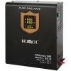 KEMOT záložný zdroj PROsinus-1000, 12V, 230V, 1000VA / 700W, čierny, závesný URZ3410