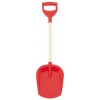 Teddies Lopatka na piesok plast/drevo 19x64x7cm červená 00880152