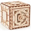 Ugears 3D drevené mechanické puzzle Trezor -