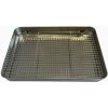 Grilovací plech na pečenie s mriežkou, 40x30x5cm