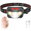 ČELOVÁ BATERKA LED ČELOVÁ LAMPA NA TURISTIKU, PRACOVNÁ