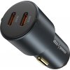 AlzaPower Car Charger X530 2x USB-C Power Delivery 60 W sivá APW-CC2PD02AS