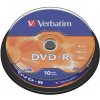 Verbatim DVD-R, 43523, DataLife PLUS, 10-pack, 4.7GB, 16x, 12cm, General, Advanced Azo+, cake box, Scratch Resistant