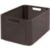 Curver Úložný box STYLE L hnedý