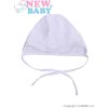 Dojčenská čiapočka New Baby biela